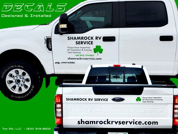 Vehicle graphics and car wraps near Joliet and Shorewood Illinois