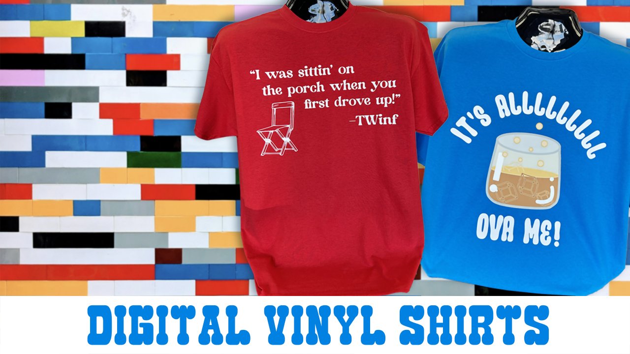 Digital Vinyl — Vibrant Custom Shirt Printing