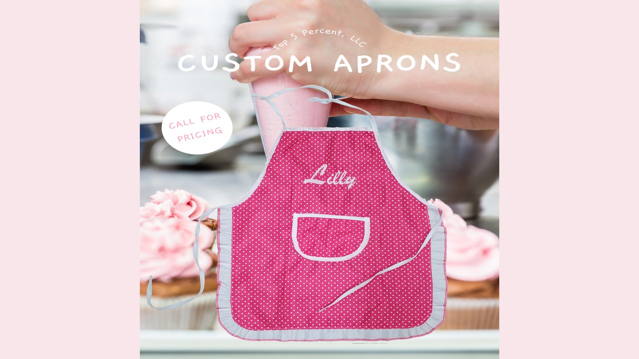 Custom branded bags and fabric accessories from Top 5 Percent in Joliet Illinois