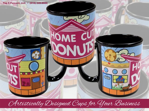 Custom printed mugs in Plainfield Illinois