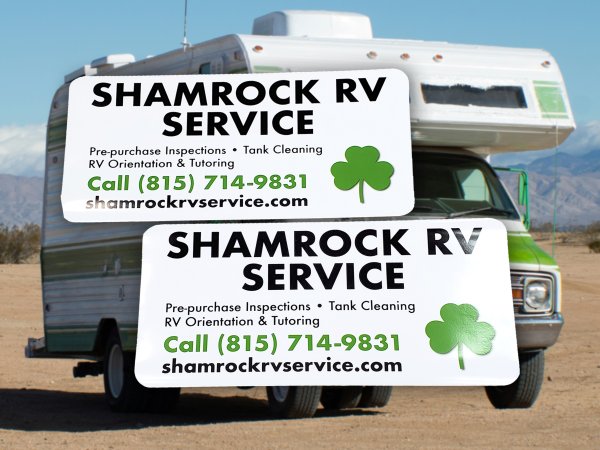 Full color vehicle magnets and removable car door signs in Joliet Illinois