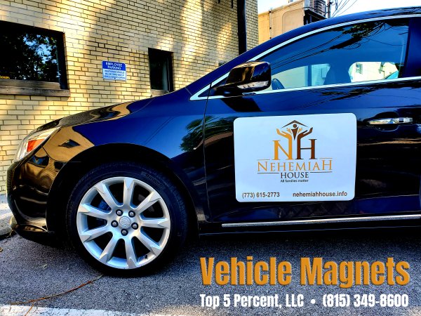 Custom car magnets for vehicles and businesses in Joliet Illinois
