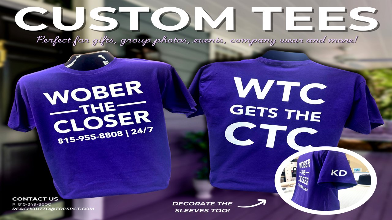 Custom vinyl shirts with heat press lettering in Joliet and Bolingbrook IL, HTV apparel