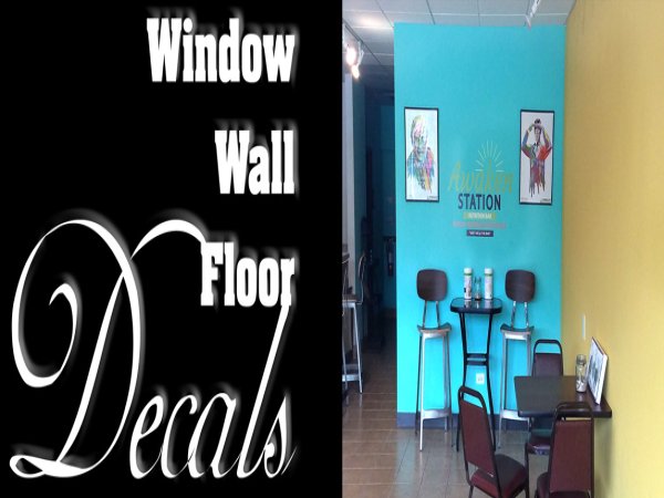 Custom signs and banners in Joliet and Channahon IL, wall decals and door graphics