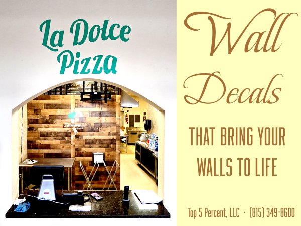 Office murals and lobby wall graphics installed in Joliet, Will and DuPage County Illinois