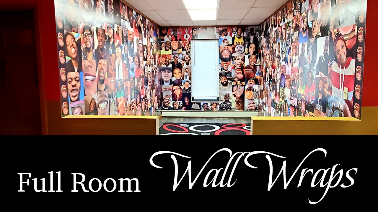 Custom wall signs and office murals in Joliet and Homer Glen IL, lobby graphics and wall decals