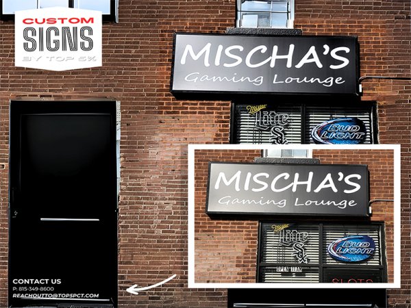 Custom wall signs and wall graphics for businesses in Joliet Illinois